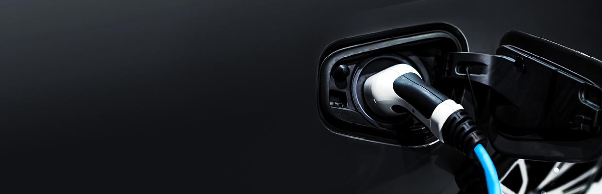 Electric charger connected to car