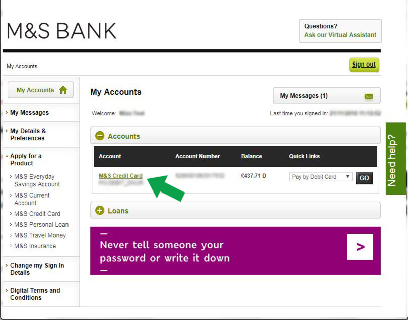 How To Activate Your Credit Or Debit Card M S Bank